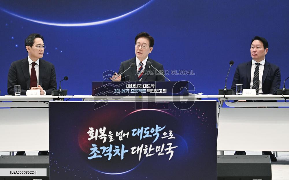 South Korean President Lee