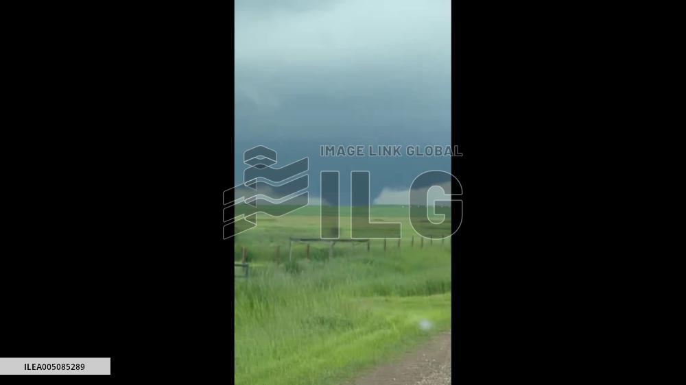 Canada: Large Tornado Touches Down Near Rossburn, Destroying Century-Old Farmhouse