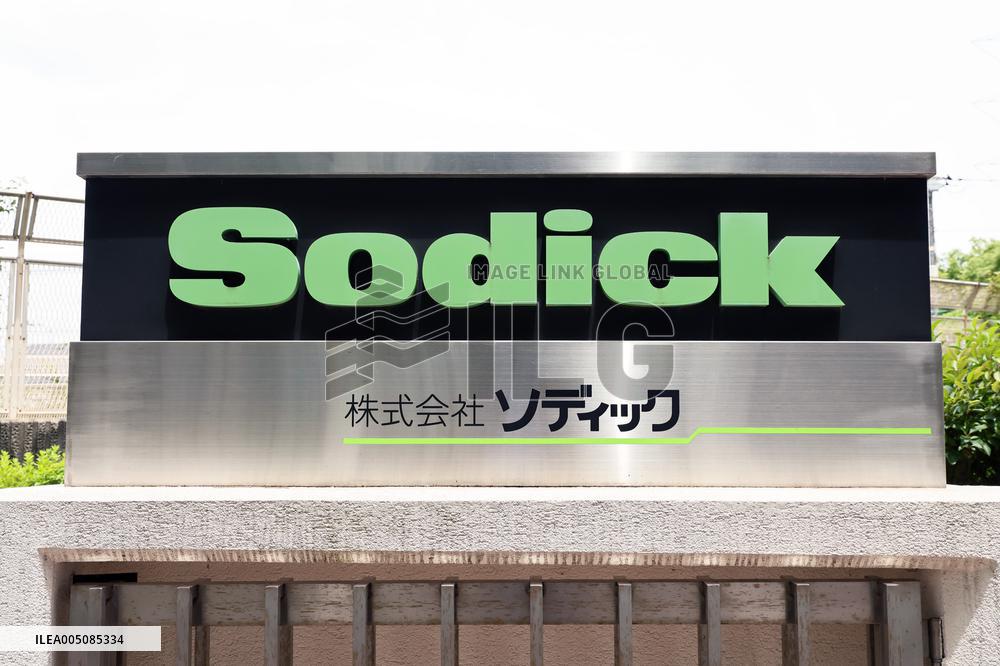 Sodick exterior, logo, and signboard