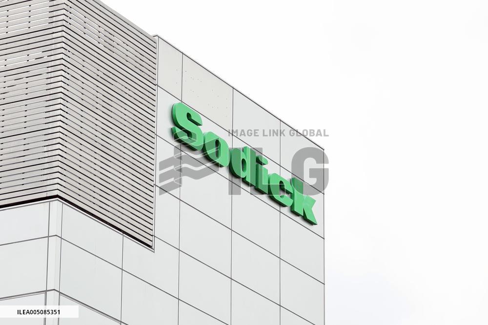 Sodick exterior, logo, and signboard