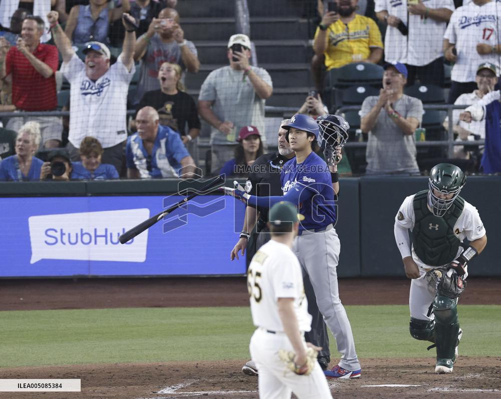 Baseball: Dodgers vs. Athletics