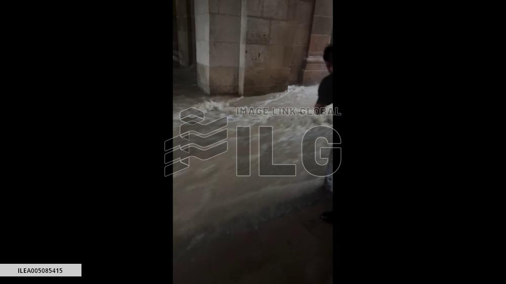 Spain: Flash Floods Turn Streets Into Rivers Across La Rioja Region