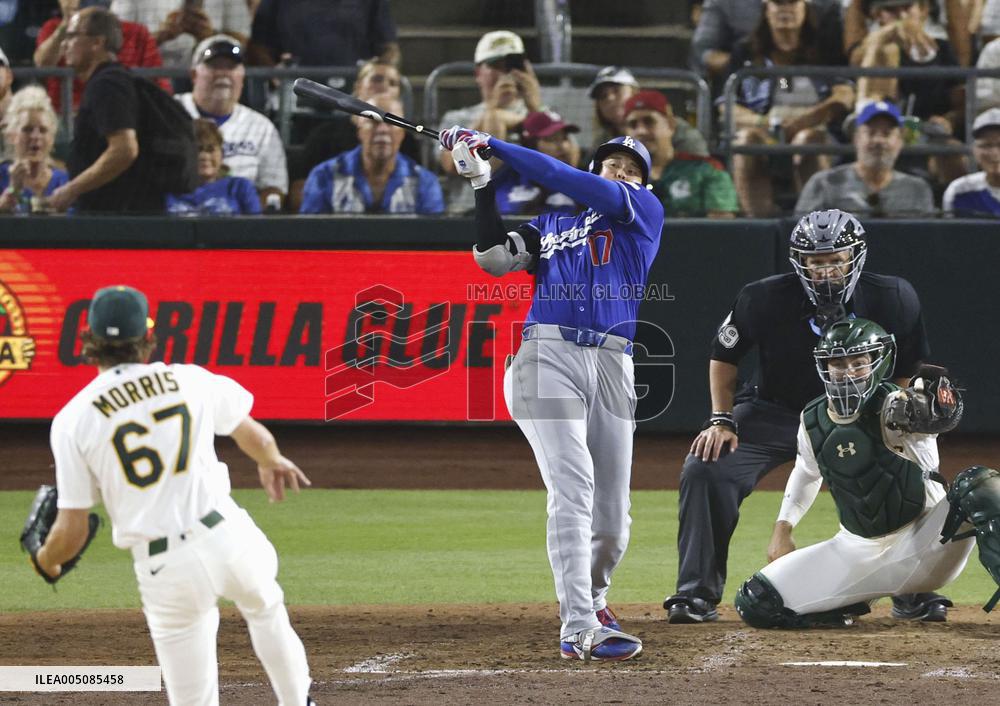 Baseball: Dodgers vs. Athletics