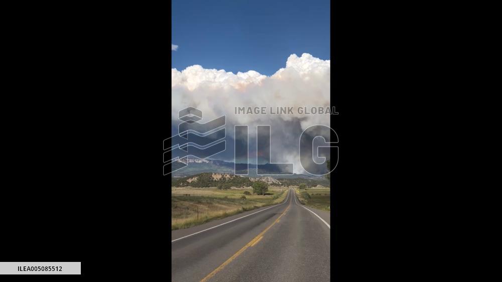 US: Gold Mountain Fire Continues to Rage in Ouray County With No Containment