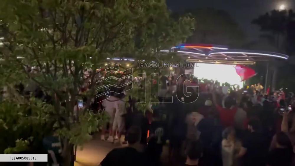 World Cup 2026 – Morocco Fans Celebrate Win Over Netherlands 3