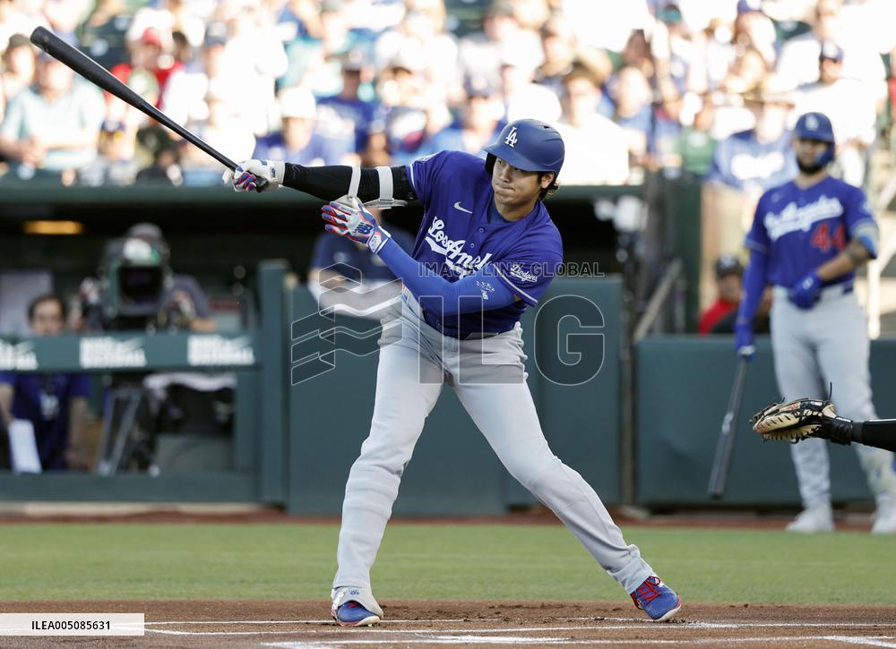 CORRECTED: Baseball: Dodgers vs. Athletics