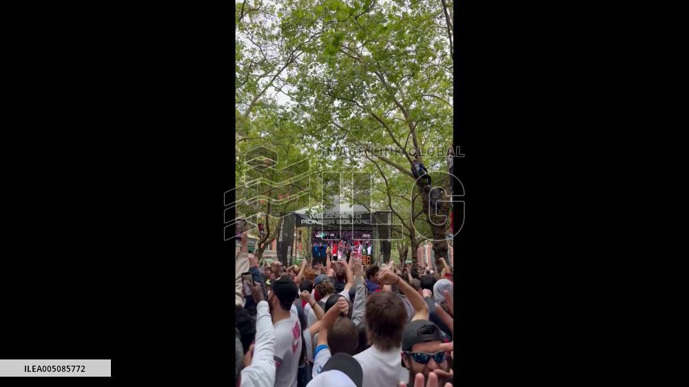 World Cup 2026 – US: Fans Celebrate as Team Secures Round of 16 Berth 5