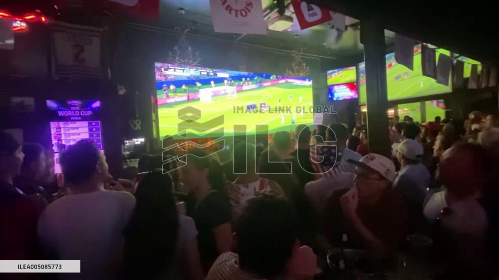 World Cup 2026 – US: Fans Celebrate as Team Secures Round of 16 Berth 3