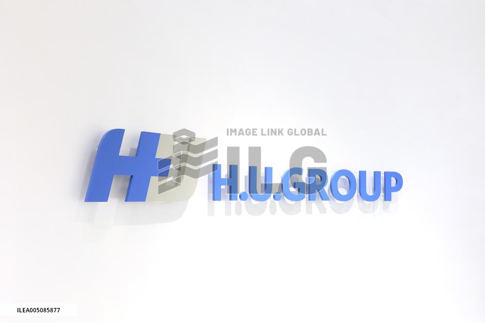H.U. Group Holding Sign and Logo