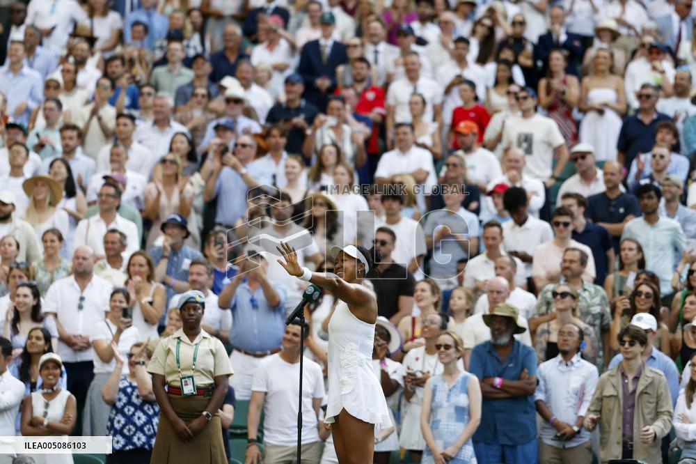 Tennis: Wimbledon championships