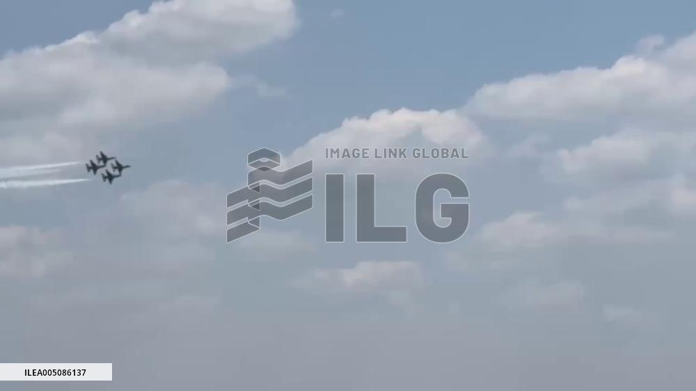 US: America 250 Military Flyover Rehearsals Send Jets Low Over DC Area