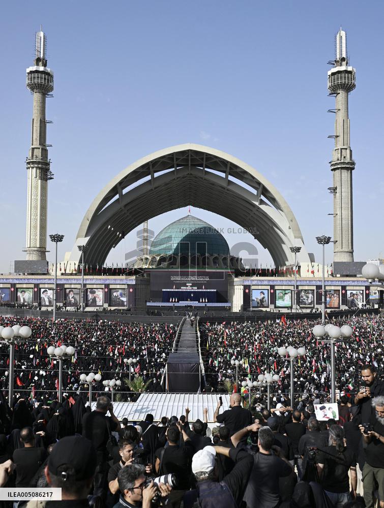Funeral for Iran's ex-leader Khamenei