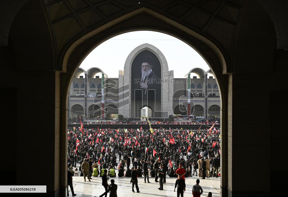 Funeral for Iran's ex-leader Khamenei