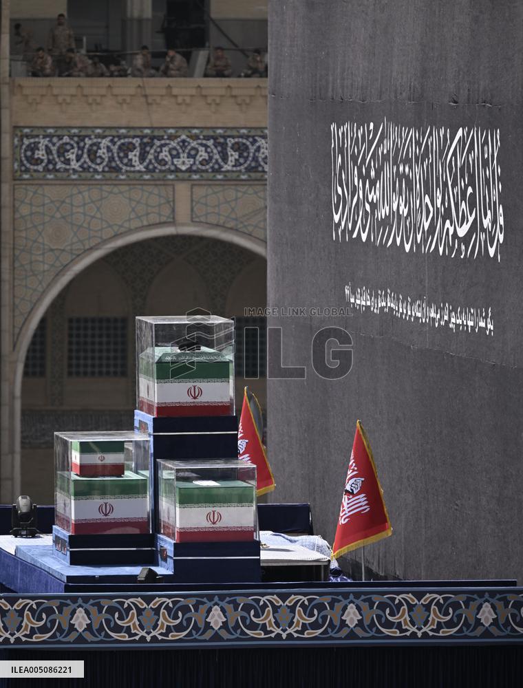 Funeral for Iran's ex-leader Khamenei