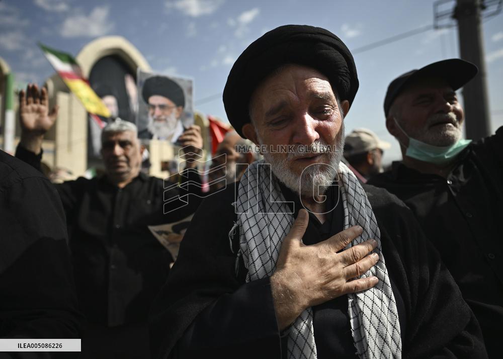 Funeral for Iran's ex-leader Khamenei