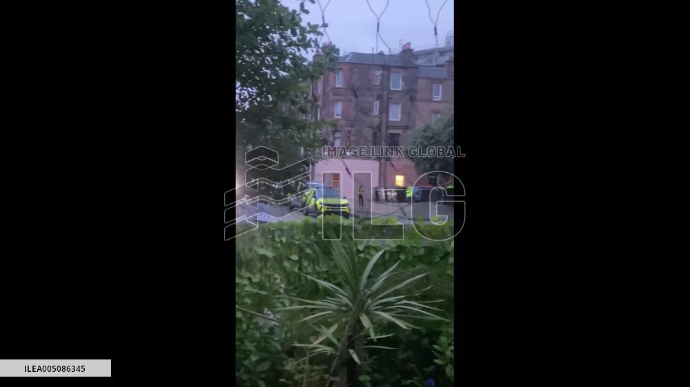UK: Road Closed in Leith, Edinburgh After Police Incident