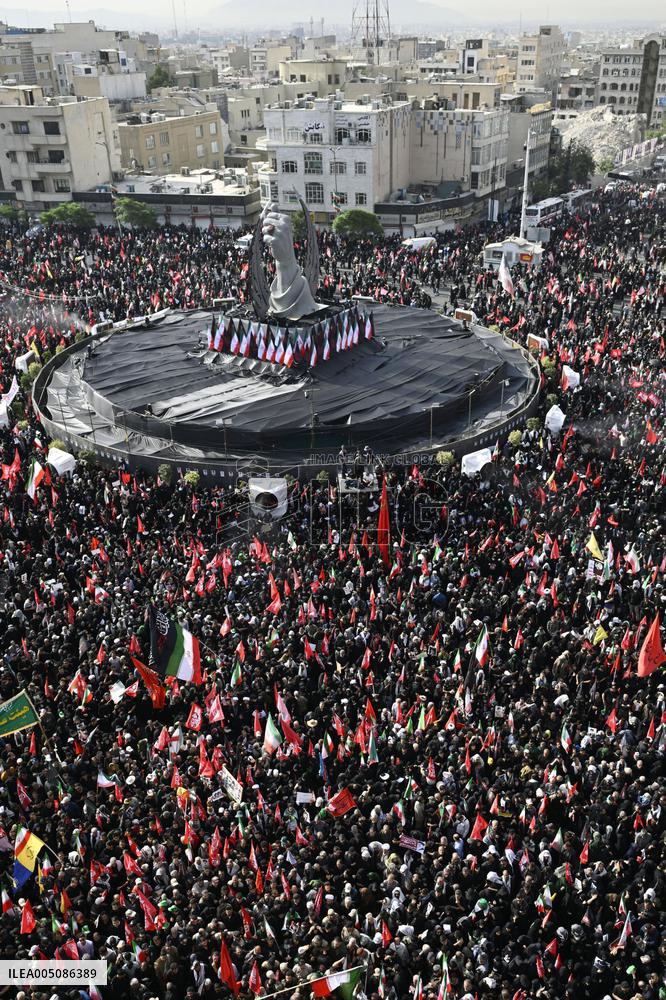 Funeral for Iran's ex-leader Khamenei