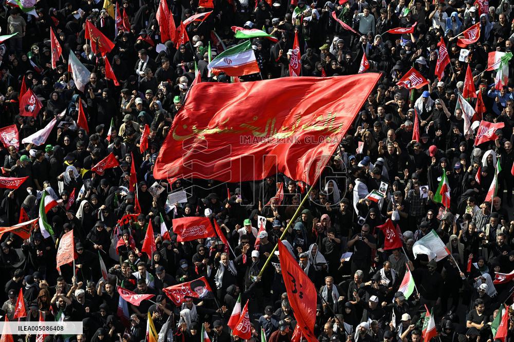 Funeral for Iran's ex-leader Khamenei