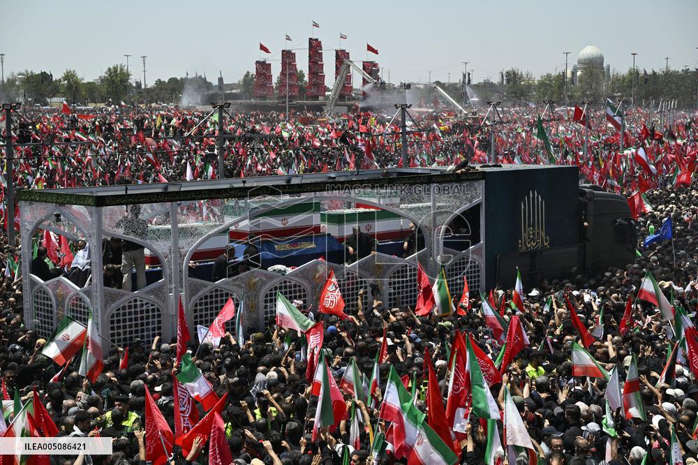 Funeral for Iran's ex-leader Khamenei