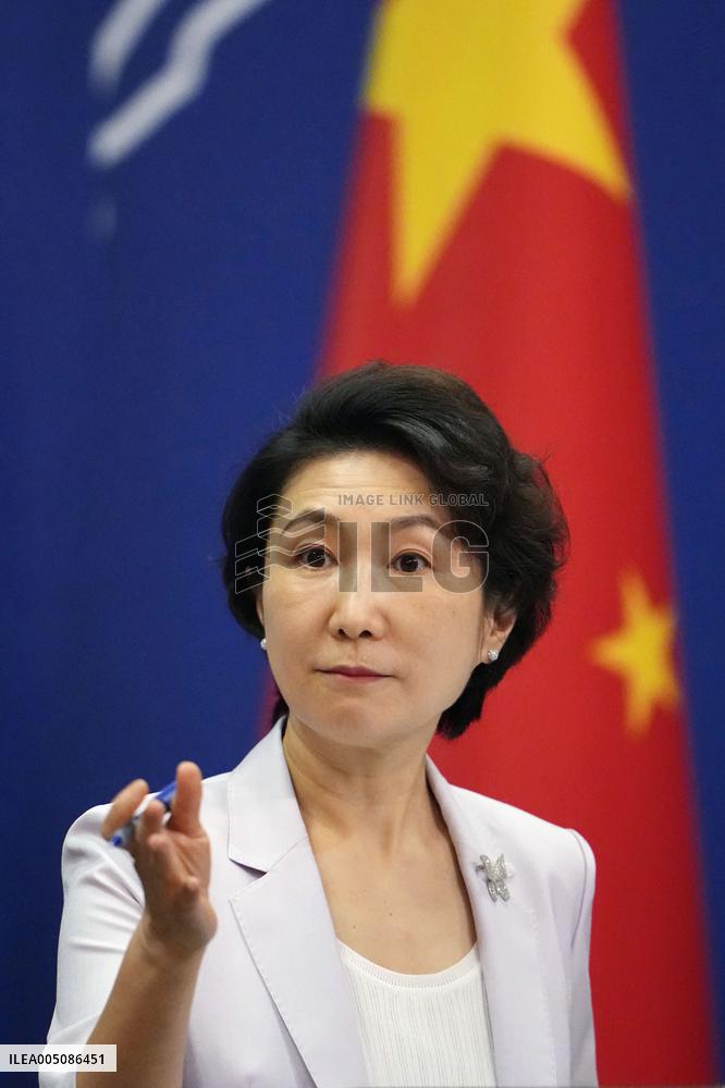 Chinese Foreign Ministry spokeswoman