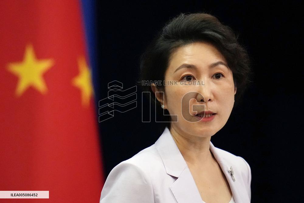 Chinese Foreign Ministry spokeswoman