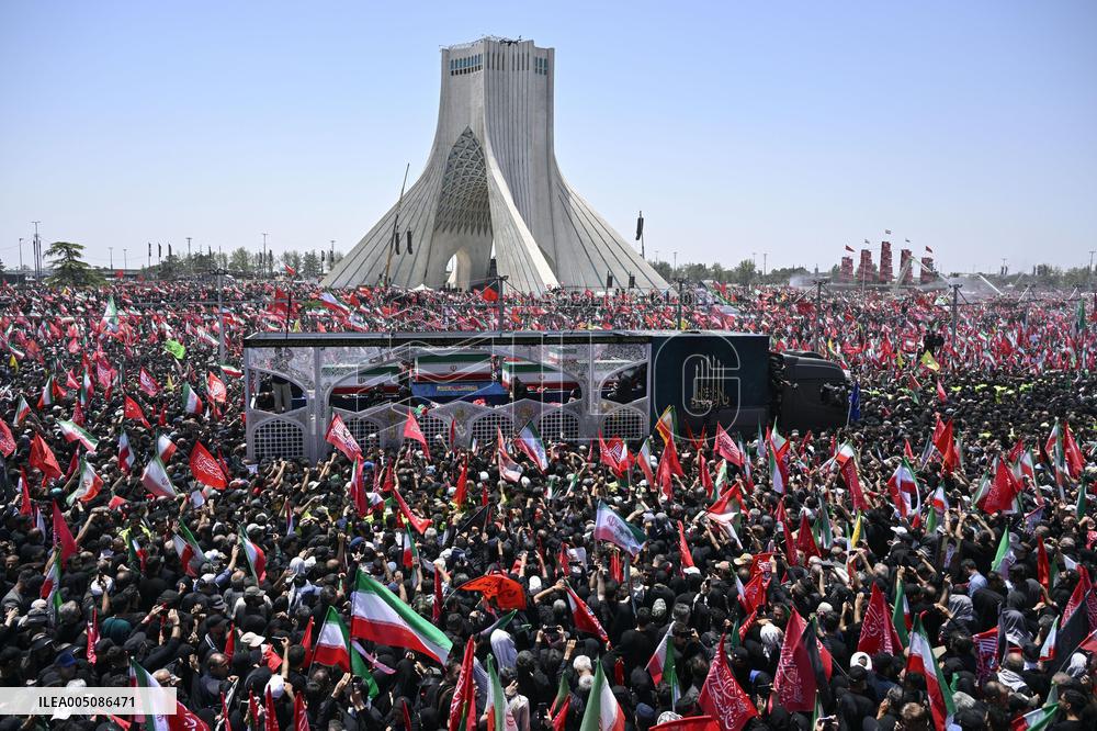 Funeral for Iran's ex-leader Khamenei