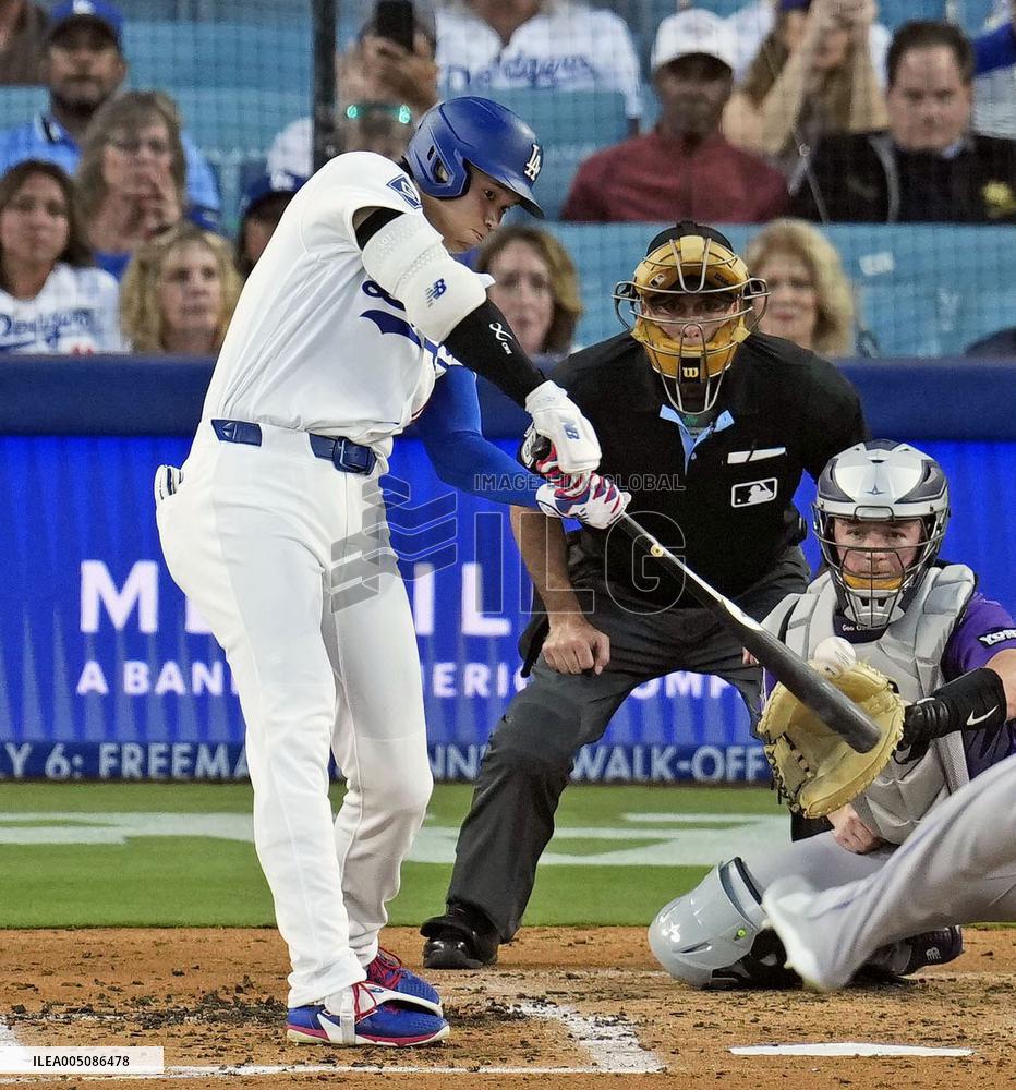 Baseball: Rockies vs. Dodgers