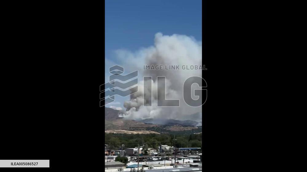 US: Claremont Fire Grows to 2,000 Acres in Boise Foothills, Idaho