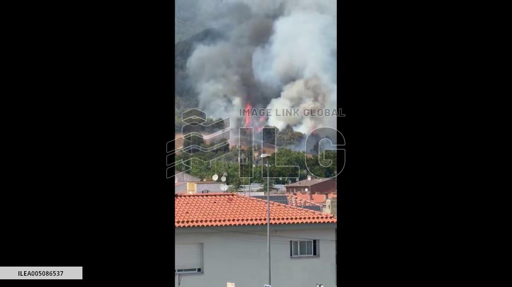 Spain: Sentmenat Fire Forces Evacuations Amid Catalonia Blazes 2