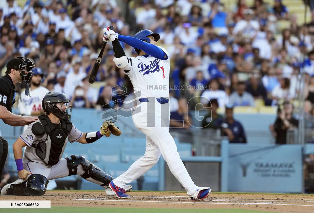 Baseball: Rockies vs. Dodgers