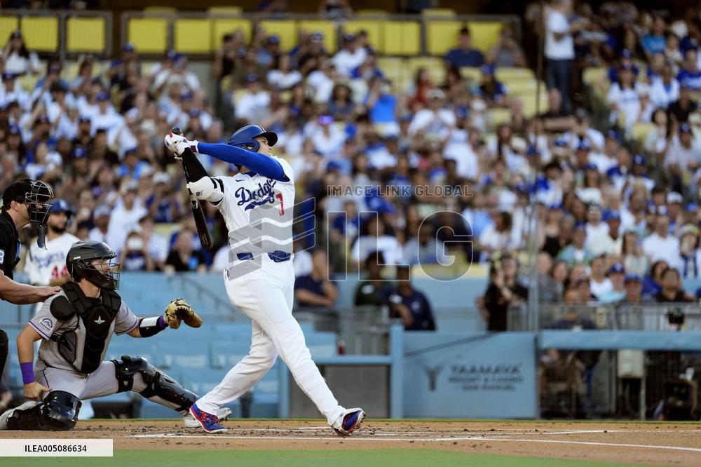 Baseball: Rockies vs. Dodgers