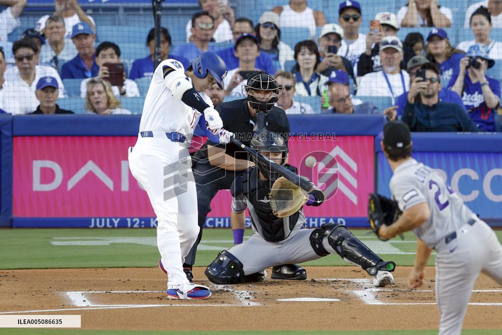Baseball: Rockies vs. Dodgers