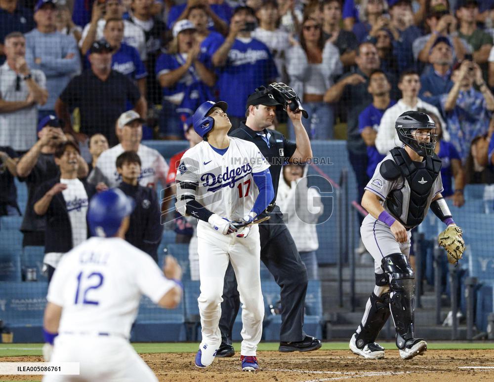 Baseball: Rockies vs. Dodgers