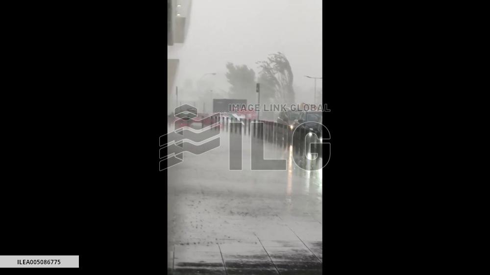 Spain: Madrid Hit by Sudden Storm After Scorching Heatwave
