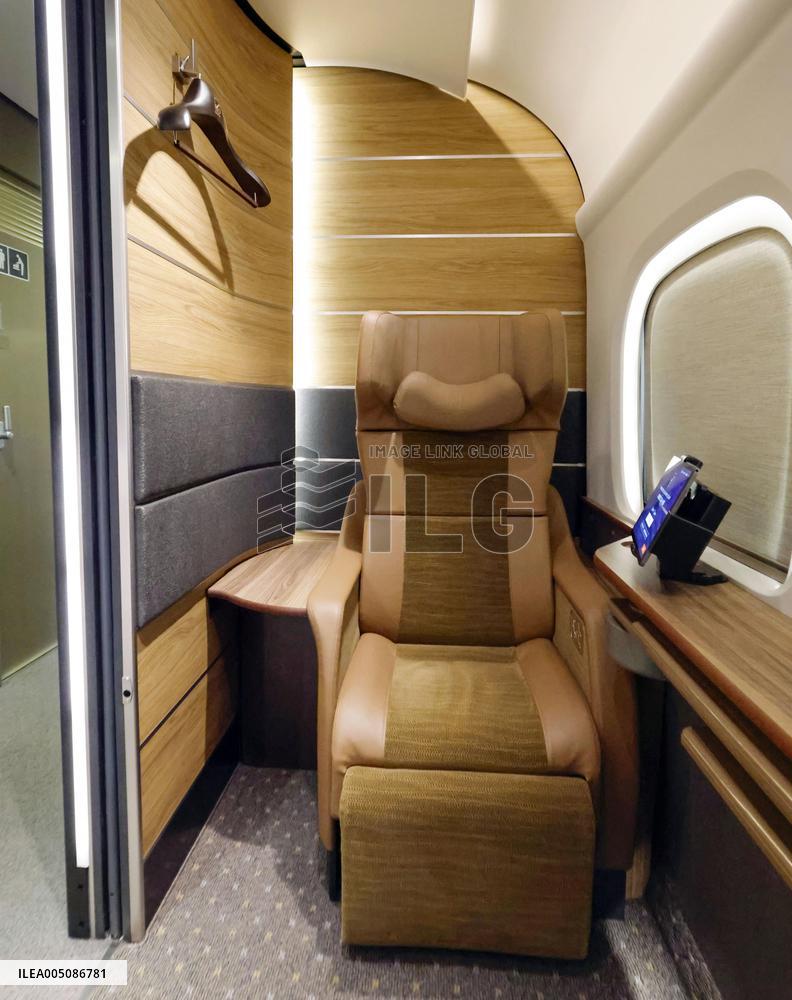 Private room for shinkansen bullet trains