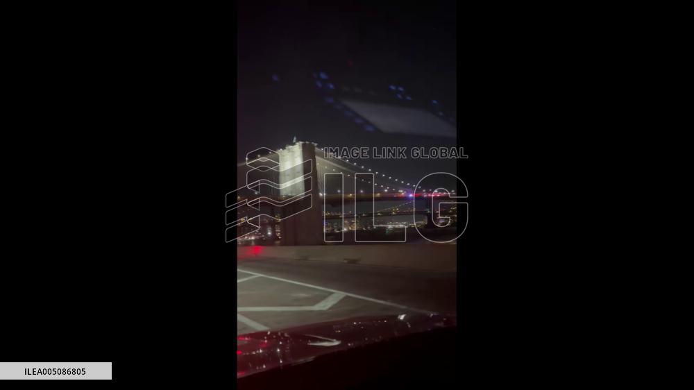 US: Man Walks Across Brooklyn Bridge Cables, Halting Traffic