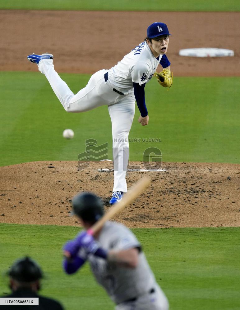 Baseball: Rockies vs. Dodgers
