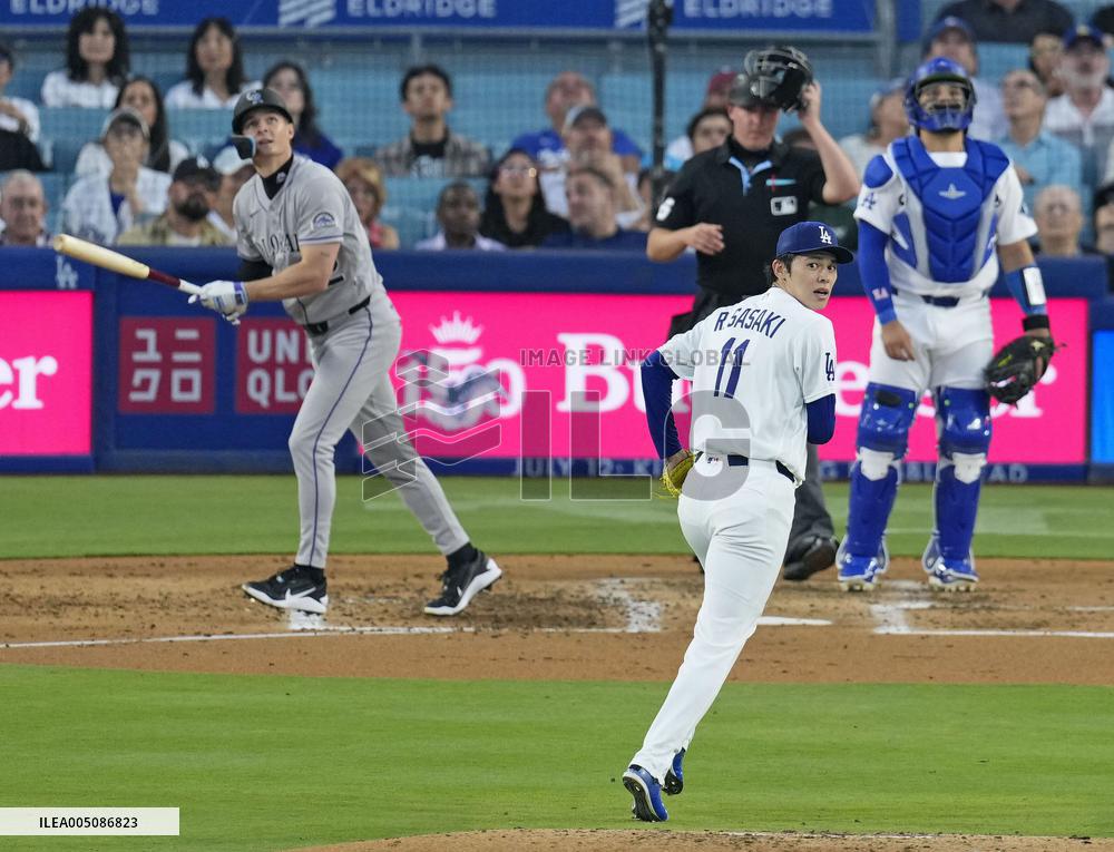 Baseball: Rockies vs. Dodgers