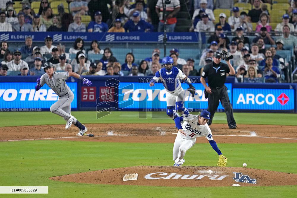 Baseball: Rockies vs. Dodgers