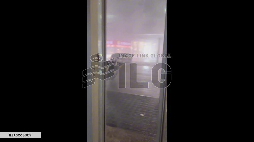 China: Fierce Winds and Torrential Rain Hit Qingdao