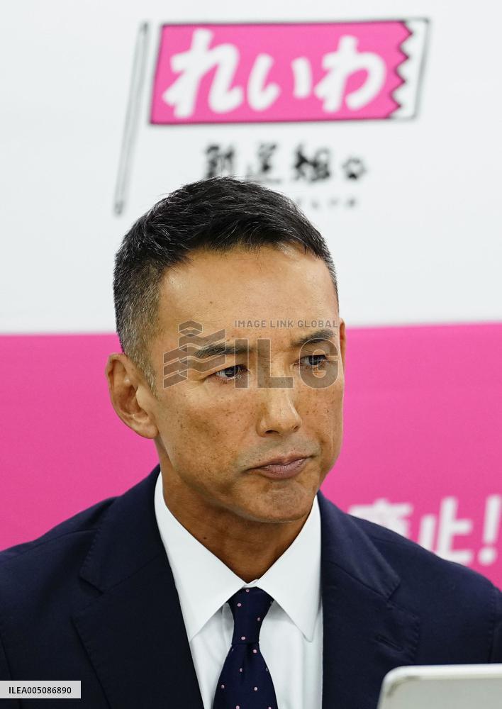 Minor opposition Reiwa party head to retire from politics