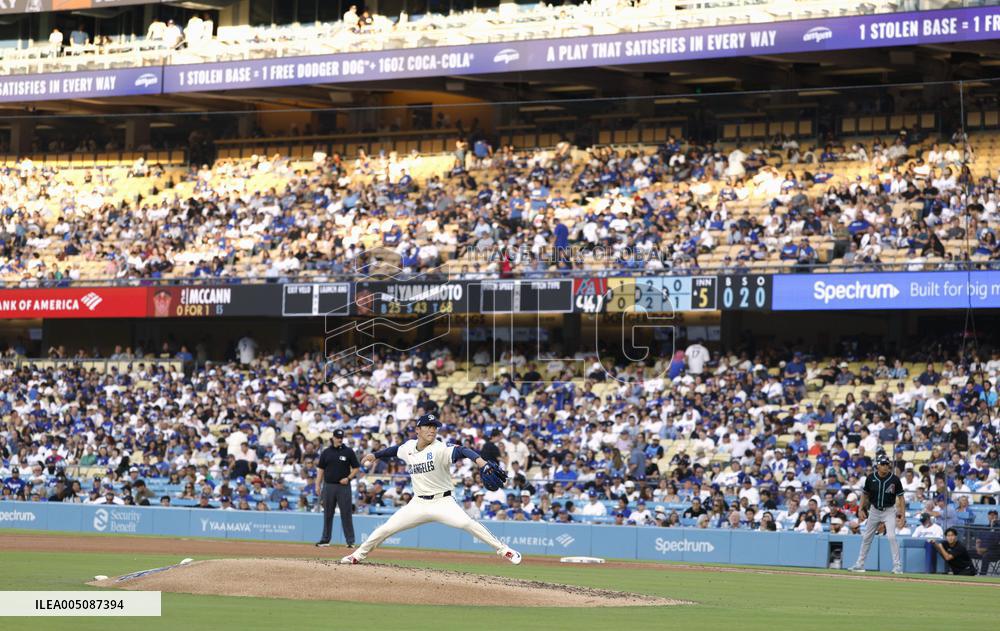 Baseball: Diamondbacks vs. Dodgers