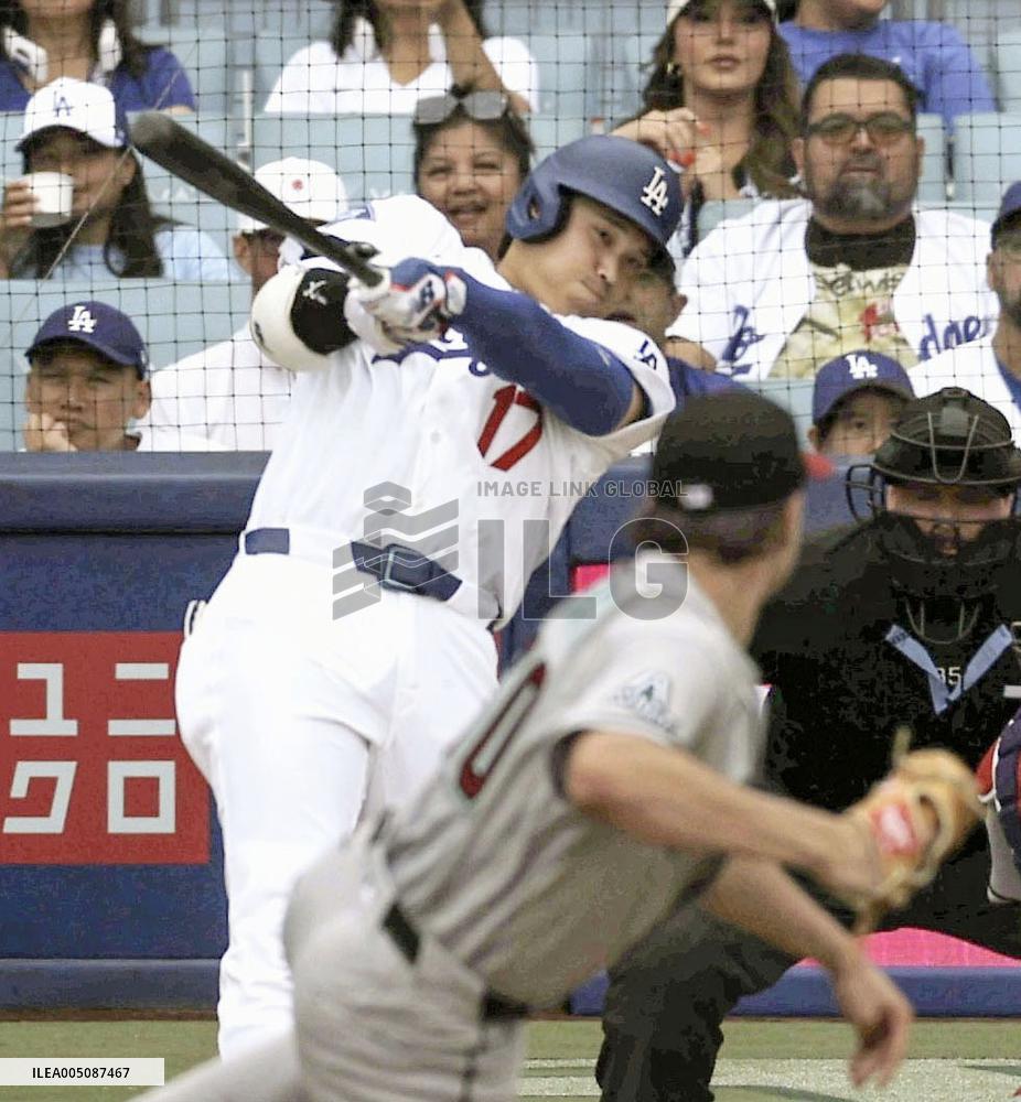 Baseball: Diamondbacks vs. Dodgers