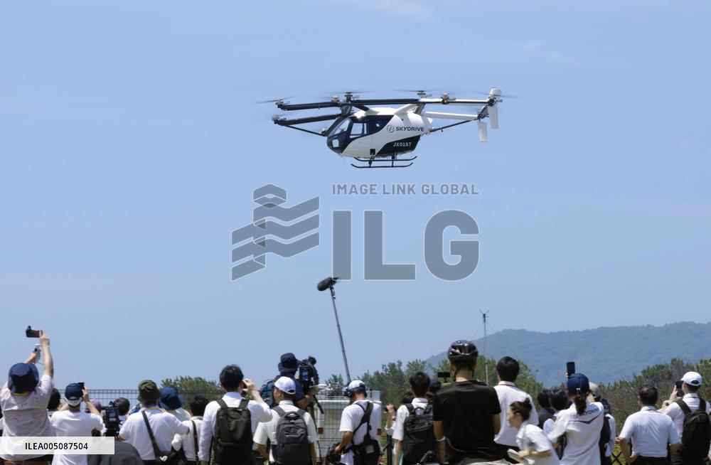 Fast-speed flying car demonstration