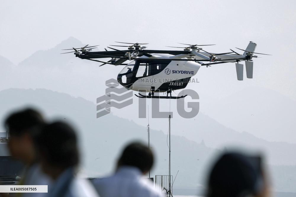 Fast-speed flying car demonstration