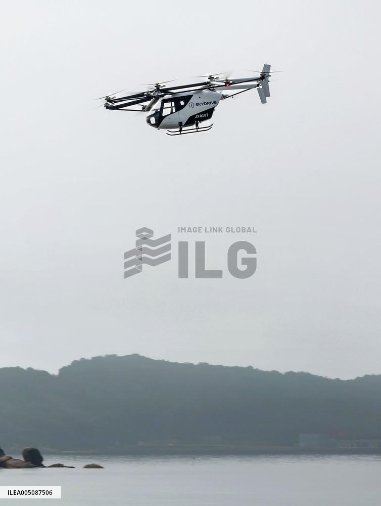 Fast-speed flying car demonstration