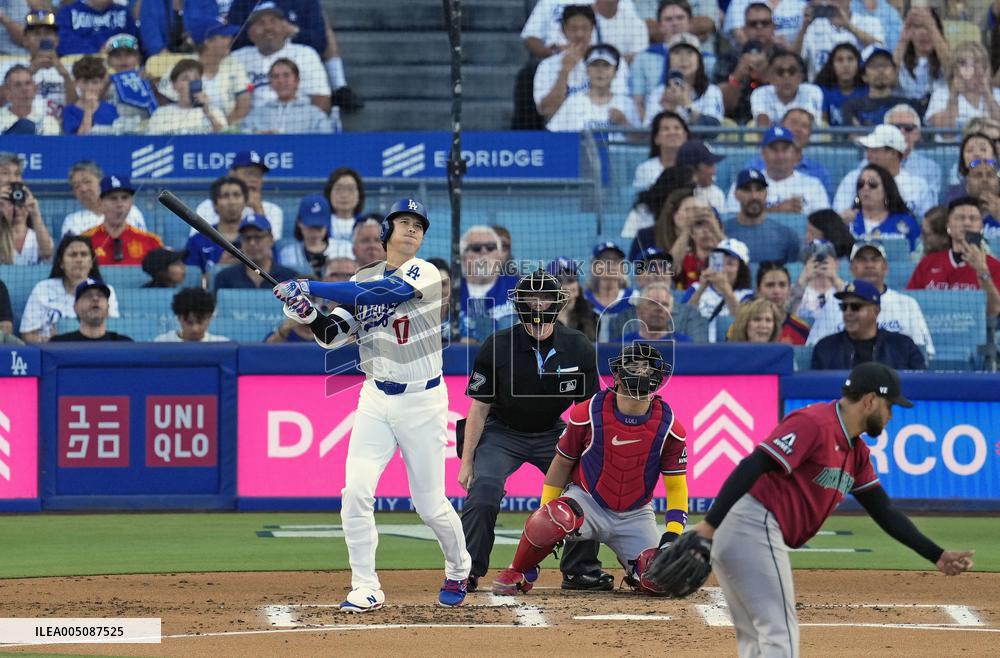 Baseball: Diamondbacks vs. Dodgers