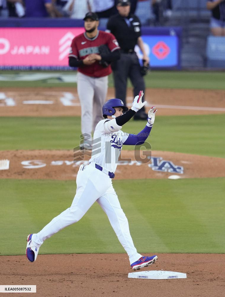 Baseball: Diamondbacks vs. Dodgers