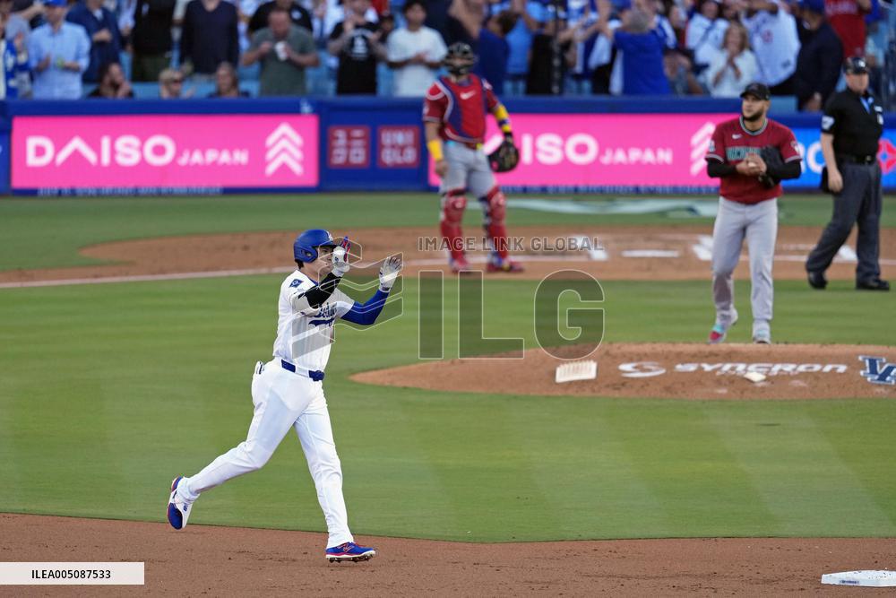 Baseball: Diamondbacks vs. Dodgers
