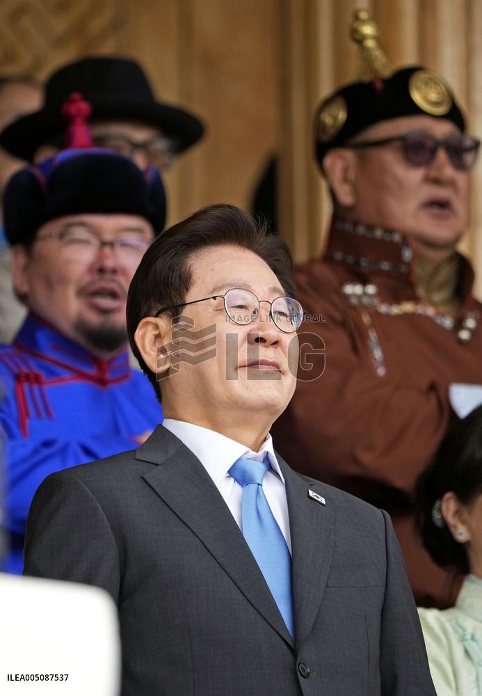 Naadam sport festival in Mongolia